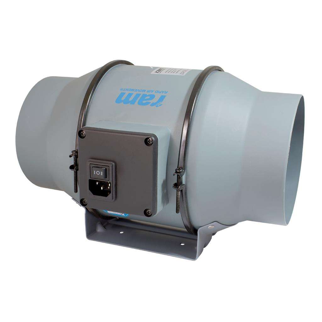 6" RAM mixed-flow inline fan 150mm - 517m³/hr