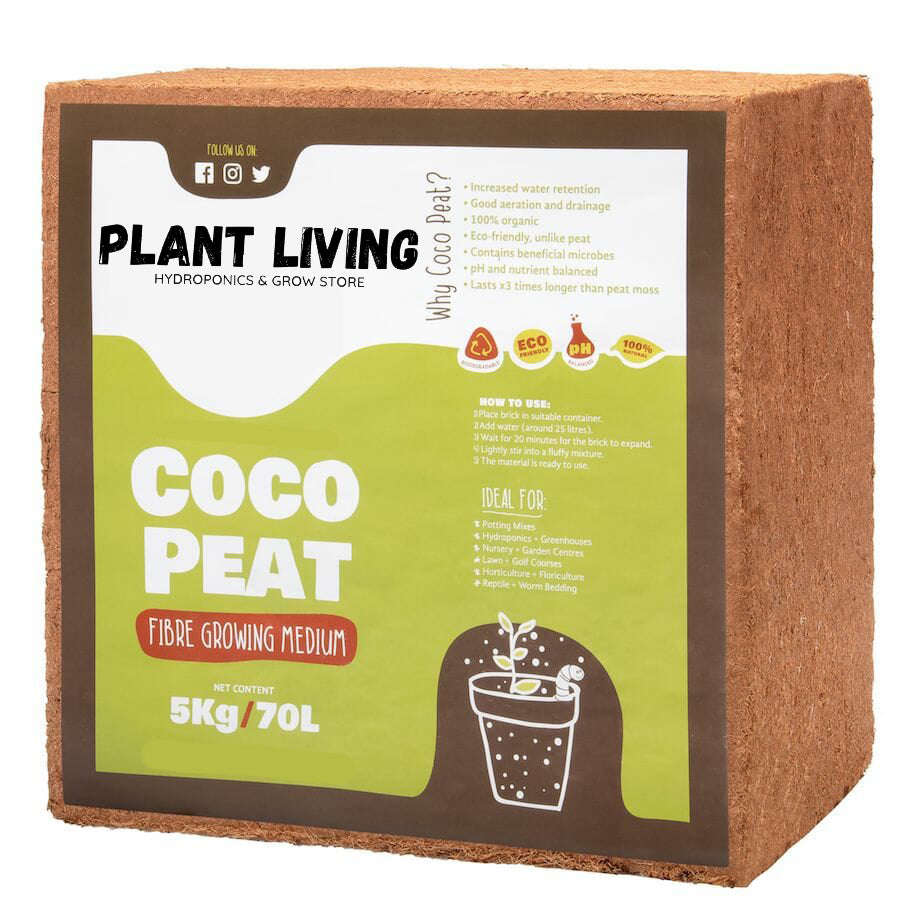 100% Pure Coco Peat Block 5kg