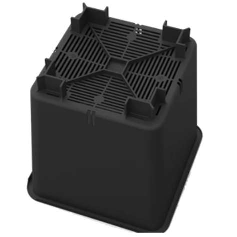 Bato Square Pot with Legs - 1.8L