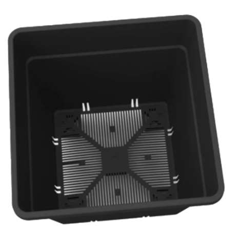 Bato Square Pot with Legs - 1.8L