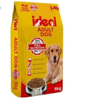 Ideal Adult Dry Dog Food - 8kg