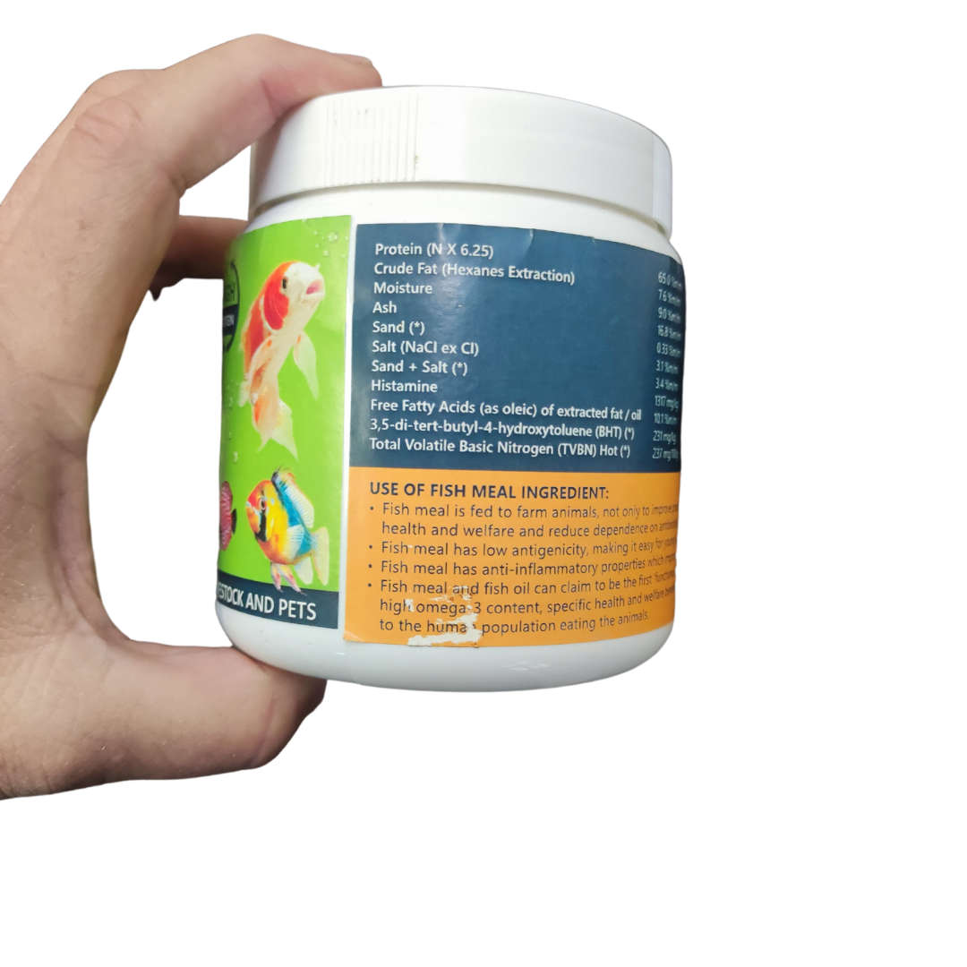 Fish meal  - LOK | 1000g | Natural Fertilizer or Protein Source for Animal Feed