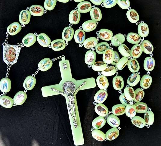 Giant Rosary - Glow In The Dark - 1.2 Meters