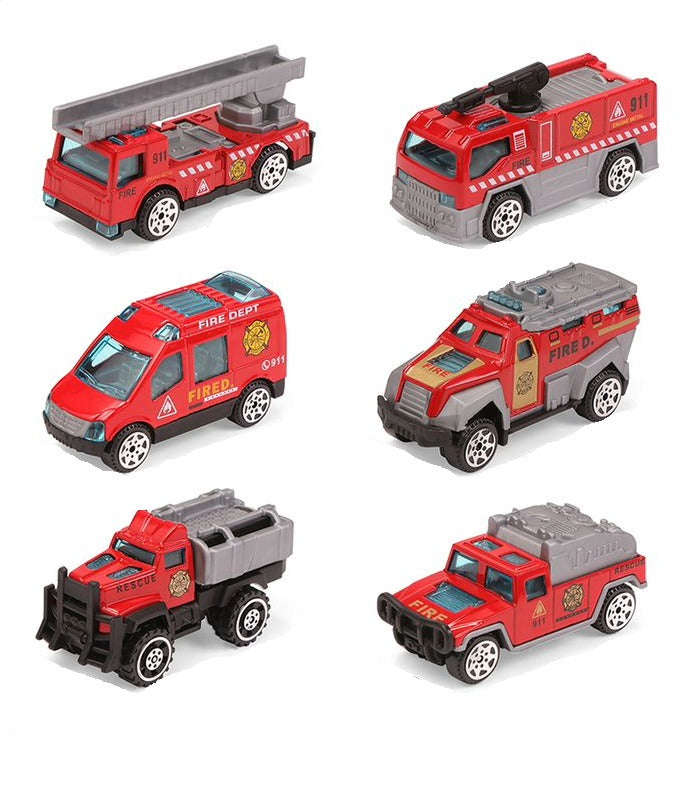 1:64 Die Cast Metal Cars 6 Pack- Individually Boxed - Assorted Design Toy Cars