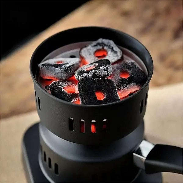 Electric Camping Stove For Cooking, Heating Or starting Coals