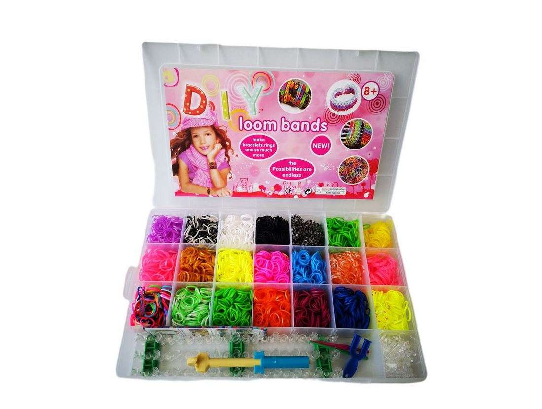 Loom Bands Accessory & Activity 4200 pc Set - Jewelry DIY Activity Set