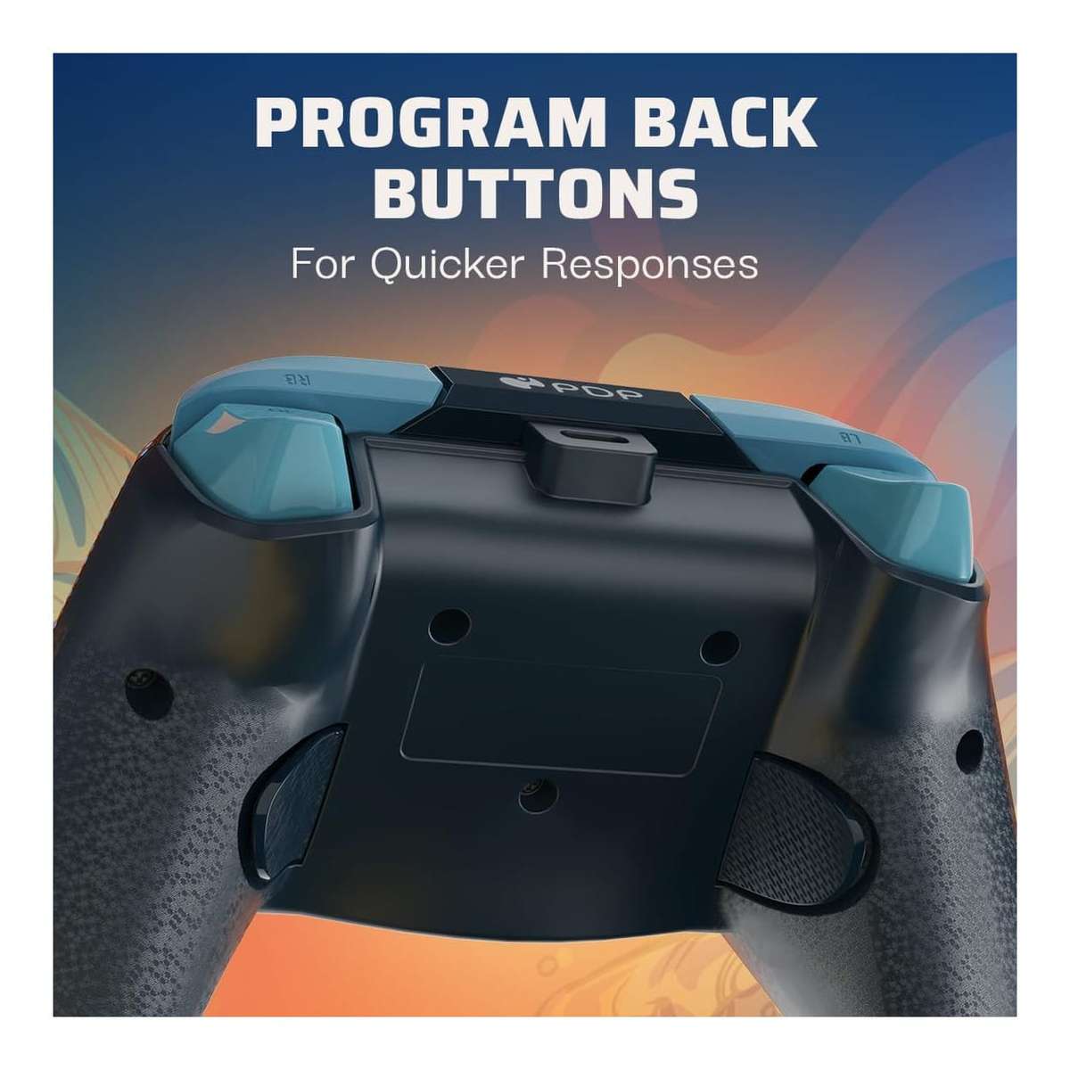 PDP REMATCH Glow Wired Gaming Controller for Xbox Series X - Blue Tide 049-023-BLTD