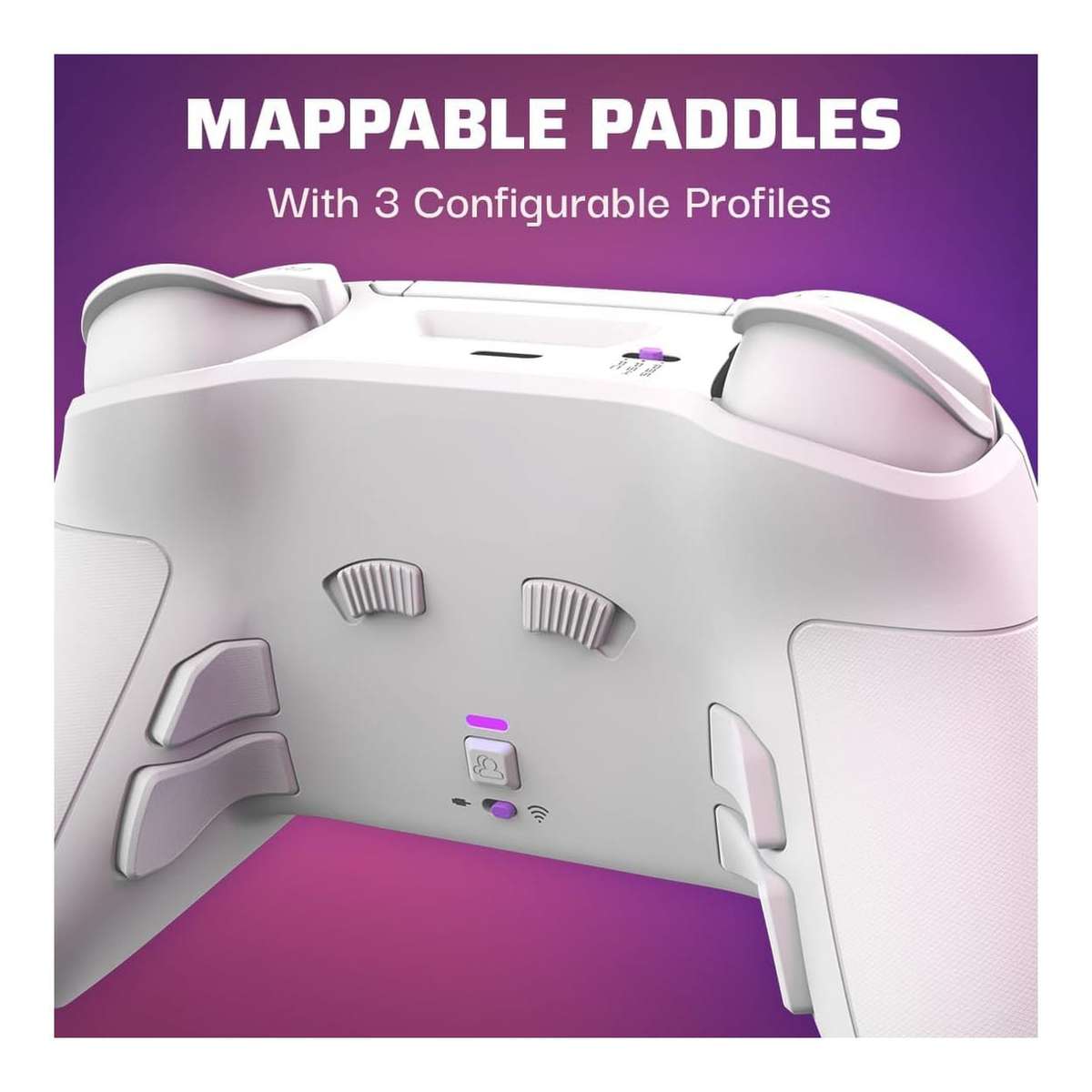 PDP Victrix Pro 052-002-WH Wireless Modular Gaming Controller - White 052-002-WH
