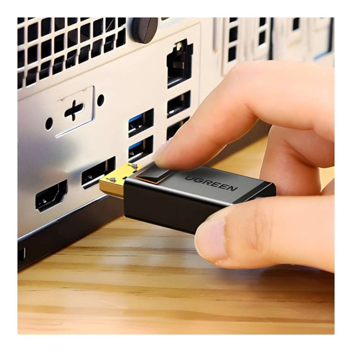 Ugreen 1.5m Unidirectional 4K 30Hz DisplayPort to HDMI Cable Black 10239