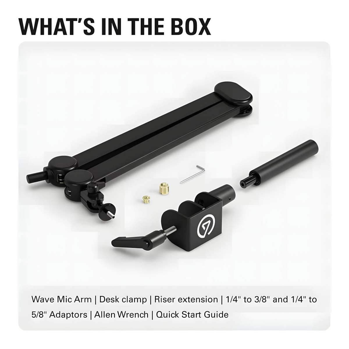 Elgato Wave Mic Arm MK.2 Broadcast Boom Arm 10AAY9901