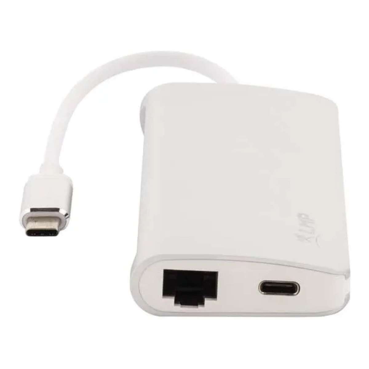 LMP Mini 8-in-1 Type-C Ethernet Hub Silver 14368