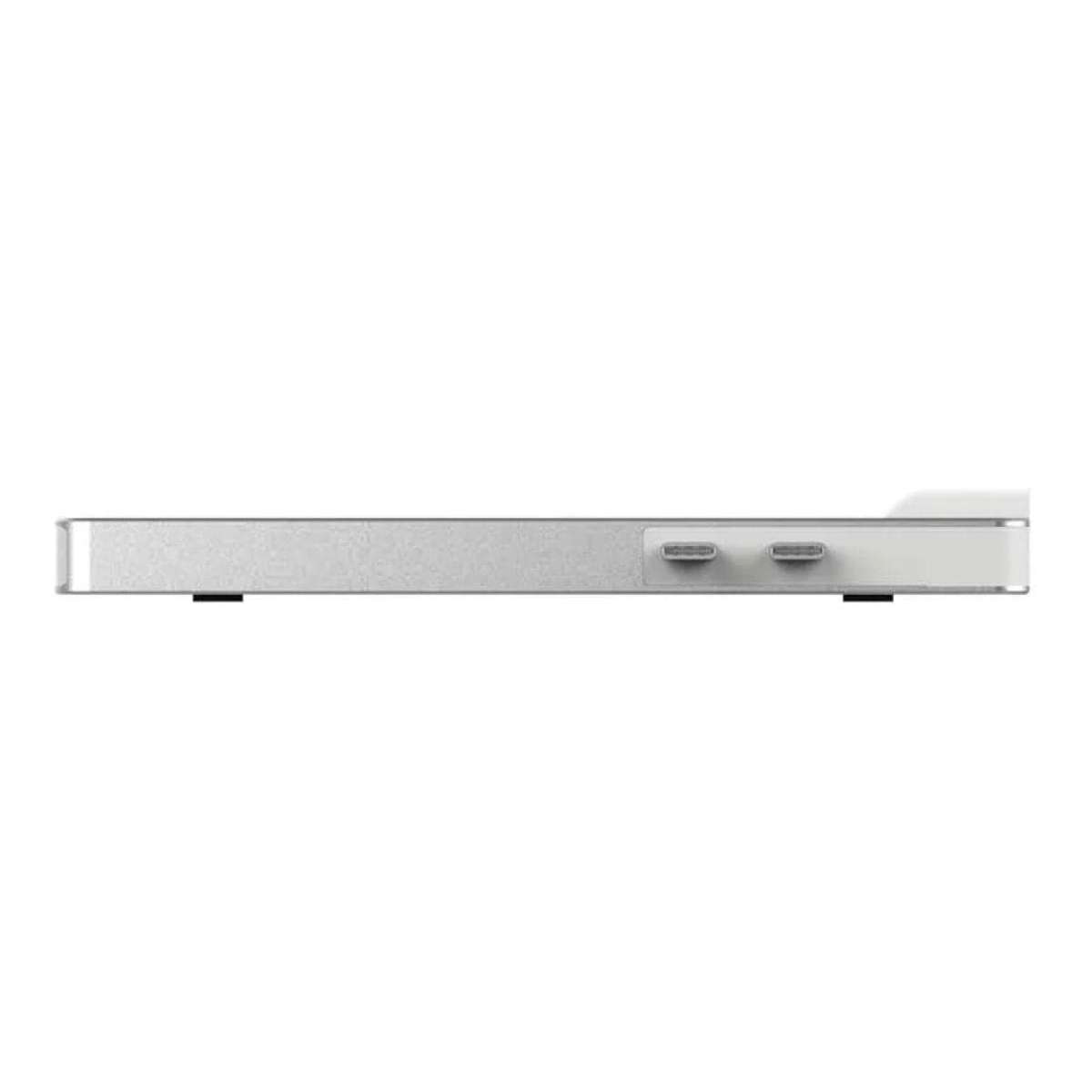 LMP Compact Dock 8-in-1 Ethernet Docking Station Silver 17278