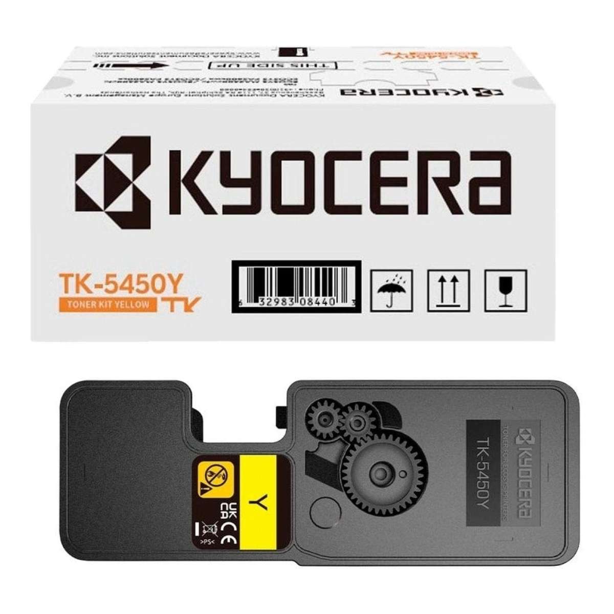 Kyocera TK-5450Y Yellow Toner Cartridge 3,200 pages Original 1T0C0DANL0 Single-pack