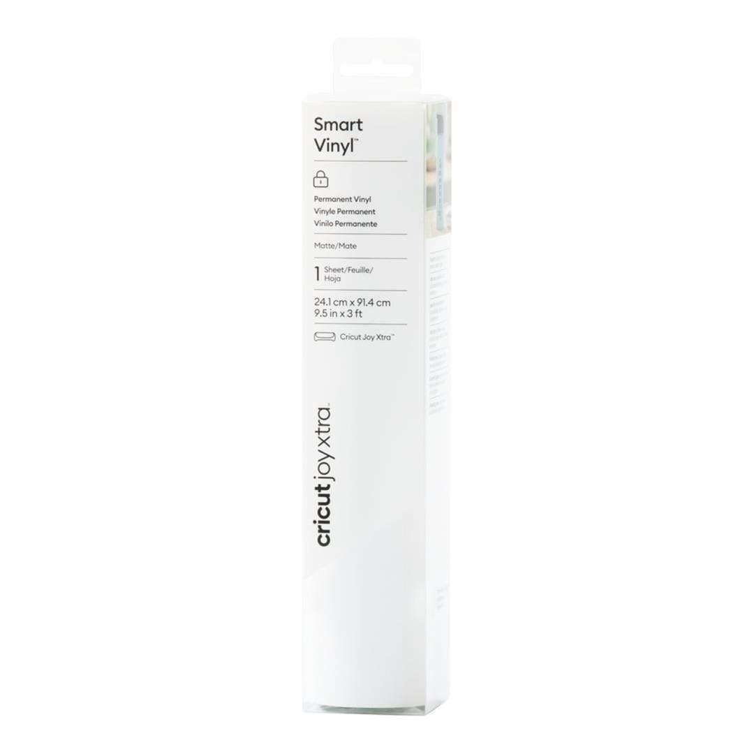 Cricut Joy Xtra Smart Vinyl Permanent 24.1x91.5cm 1-sheet White 2010377