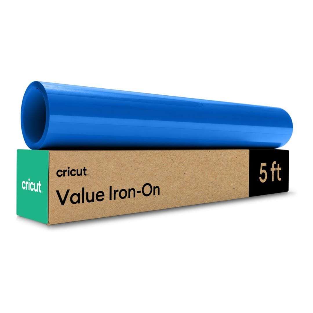 Cricut Value Iron-On Vinyl 30.5cmx1.5m 1-sheet Blue 2012085