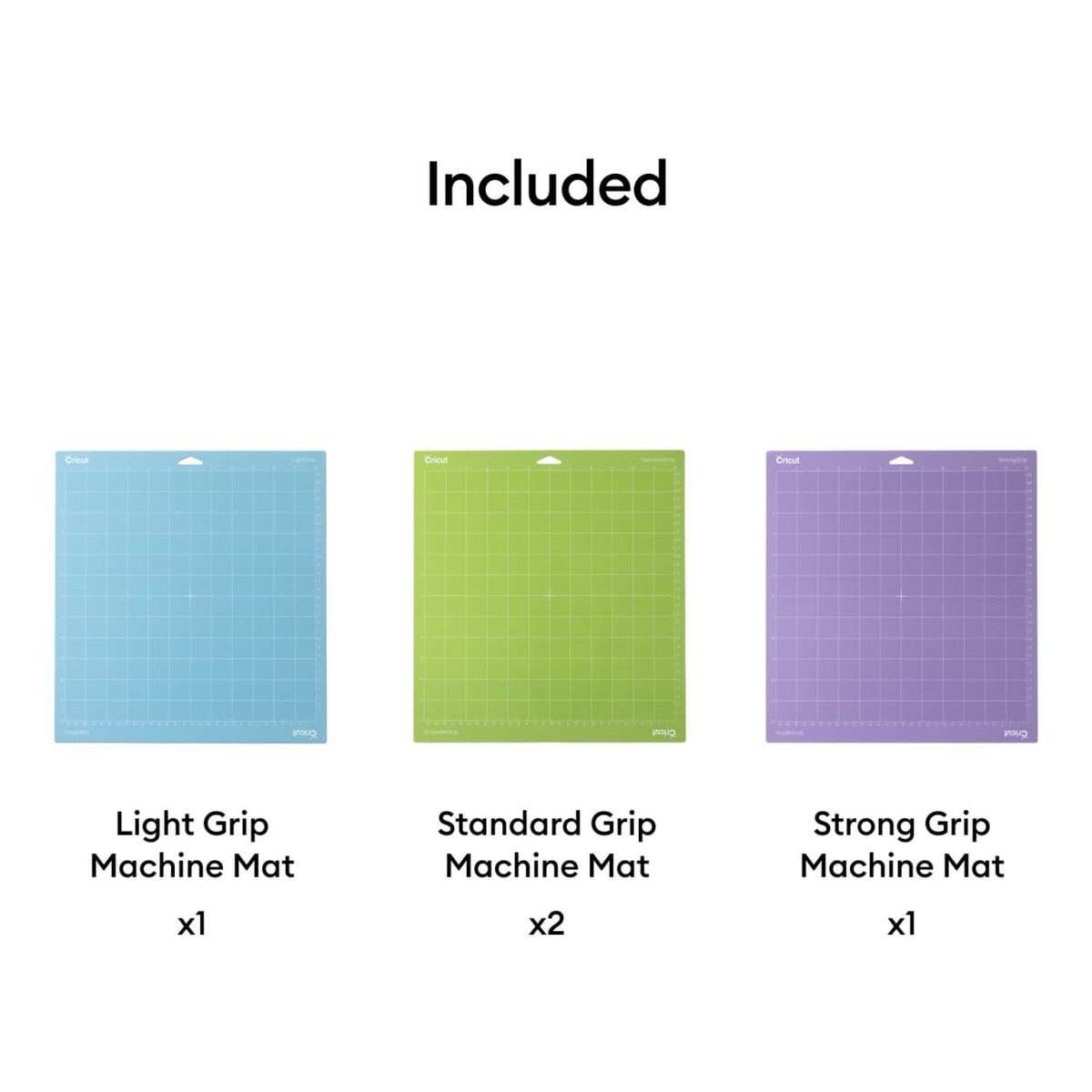 Cricut Machine Mat Variety Pack 30.5x30.5cm 4-pack 2012128