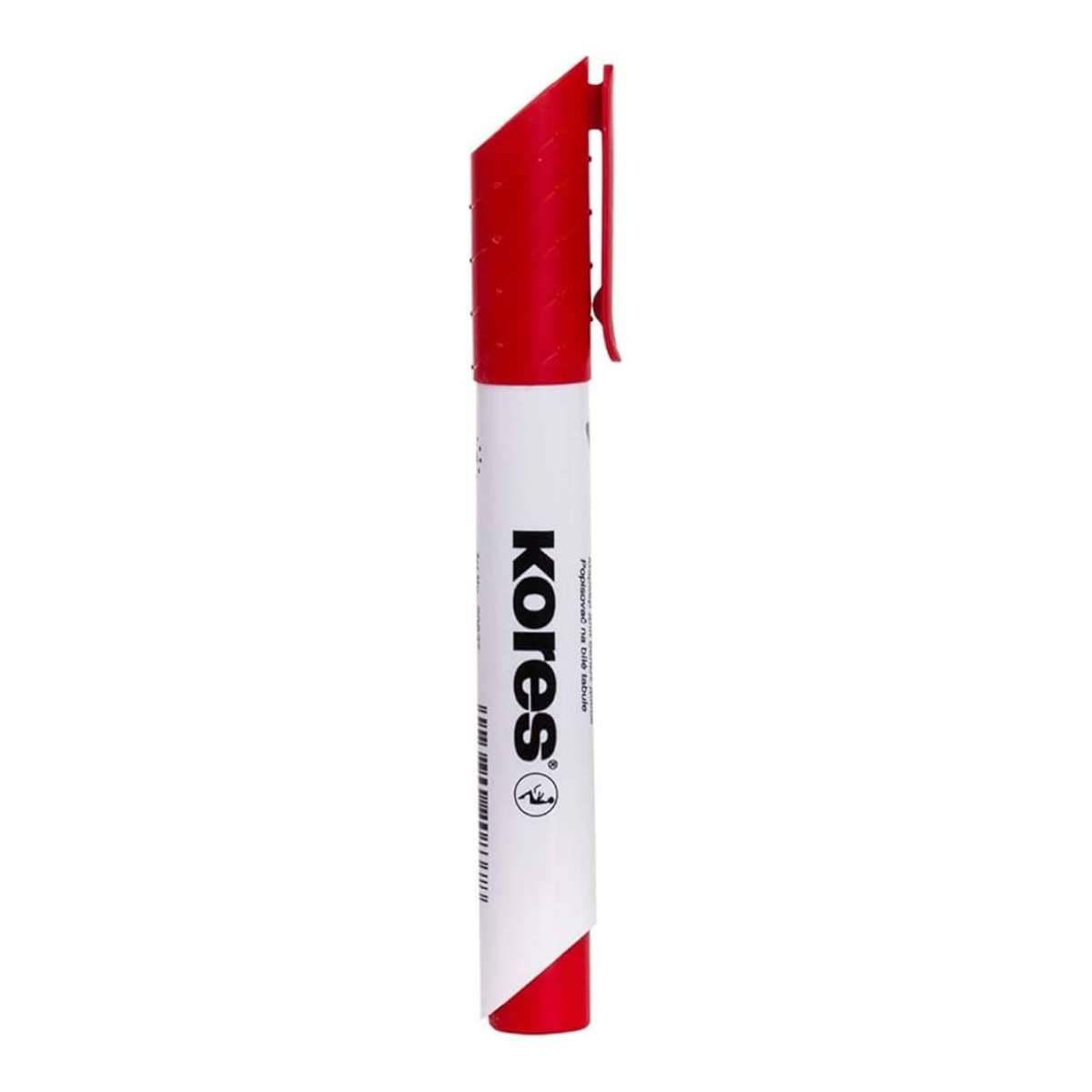 Kores K-Marker Whiteboard Marker with Bullet Tip 12-pack Red 20837