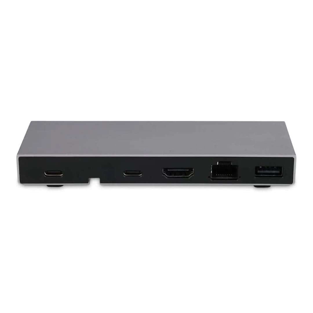 LMP Compact Dock 2 6-in-1 Type-C Ethernet Docking Station Grey 24418