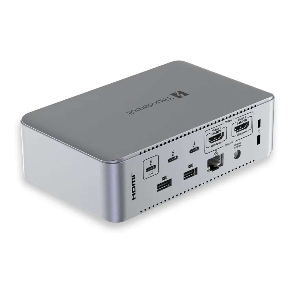 LMP ThunderDock TB5 8K 14-port Dock - Space Grey 30177