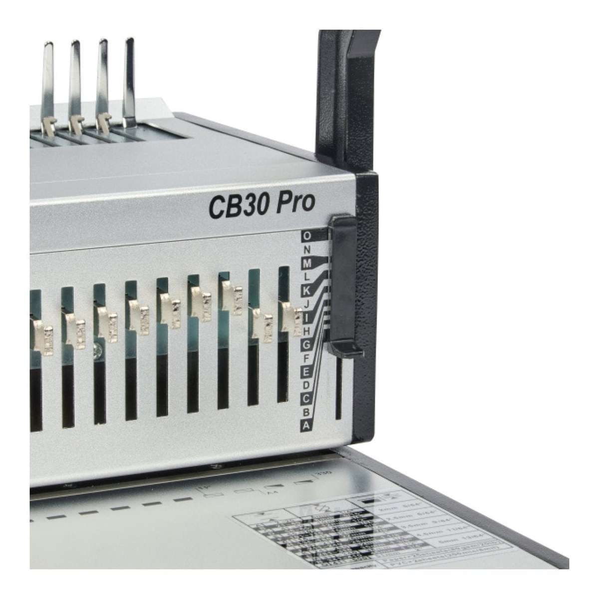 GBC CB30 Pro Heavy Duty Manual Binding Machine 320122