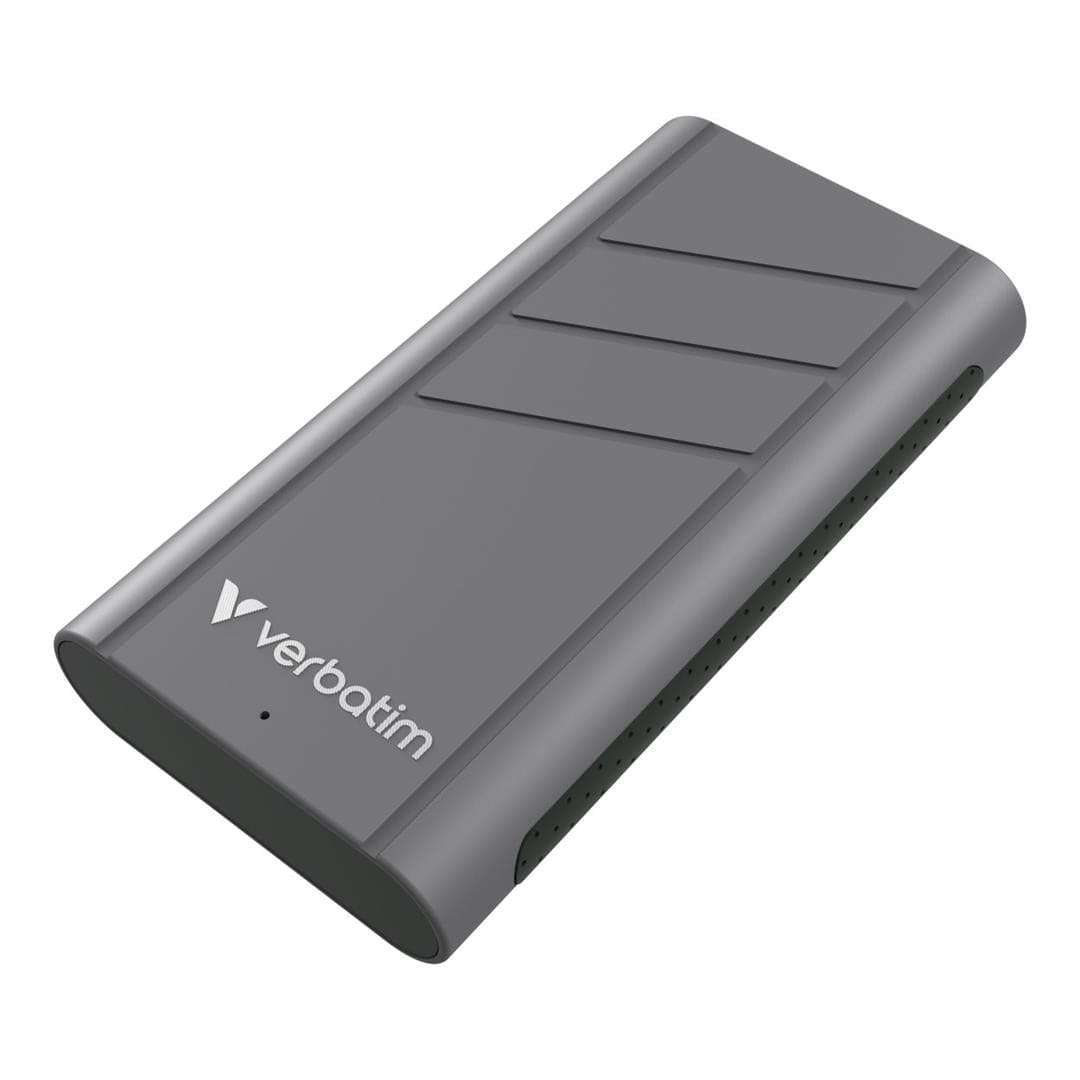 Verbatim TurboMetal 4TB USB4 Type-C Silver External SSD 32023