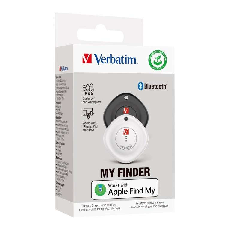 Verbatim My Finder Bluetooth Tracker 2-pack Black and White 32131