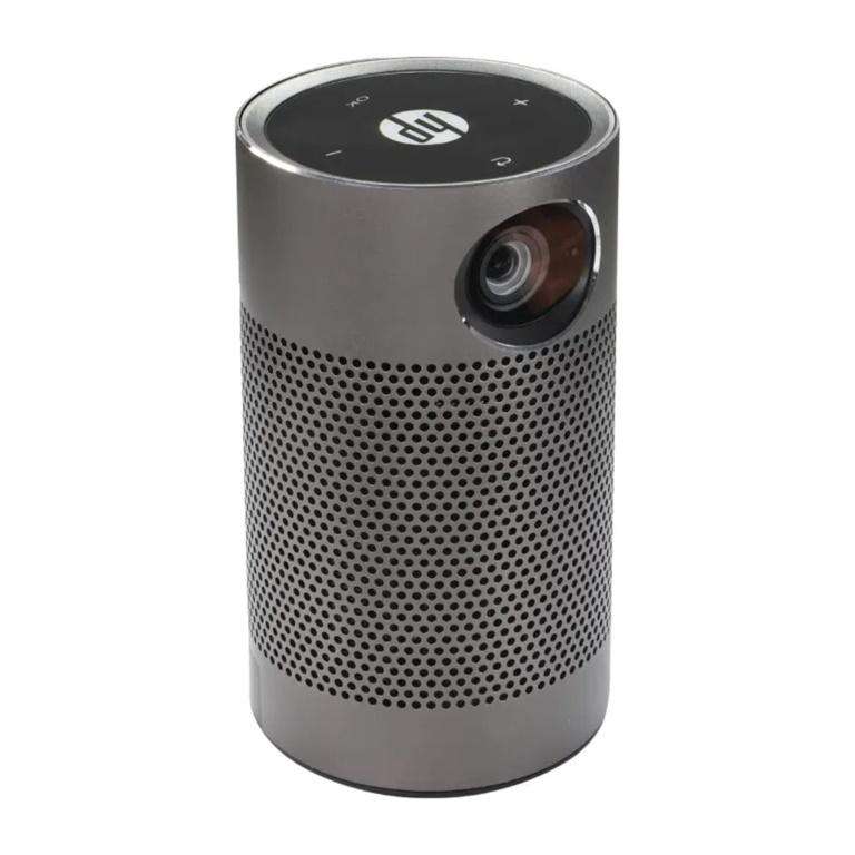 HP MP250 WVGA 120 ANSI Lumens DLP Smart Mobile Projector 3A3B6AA