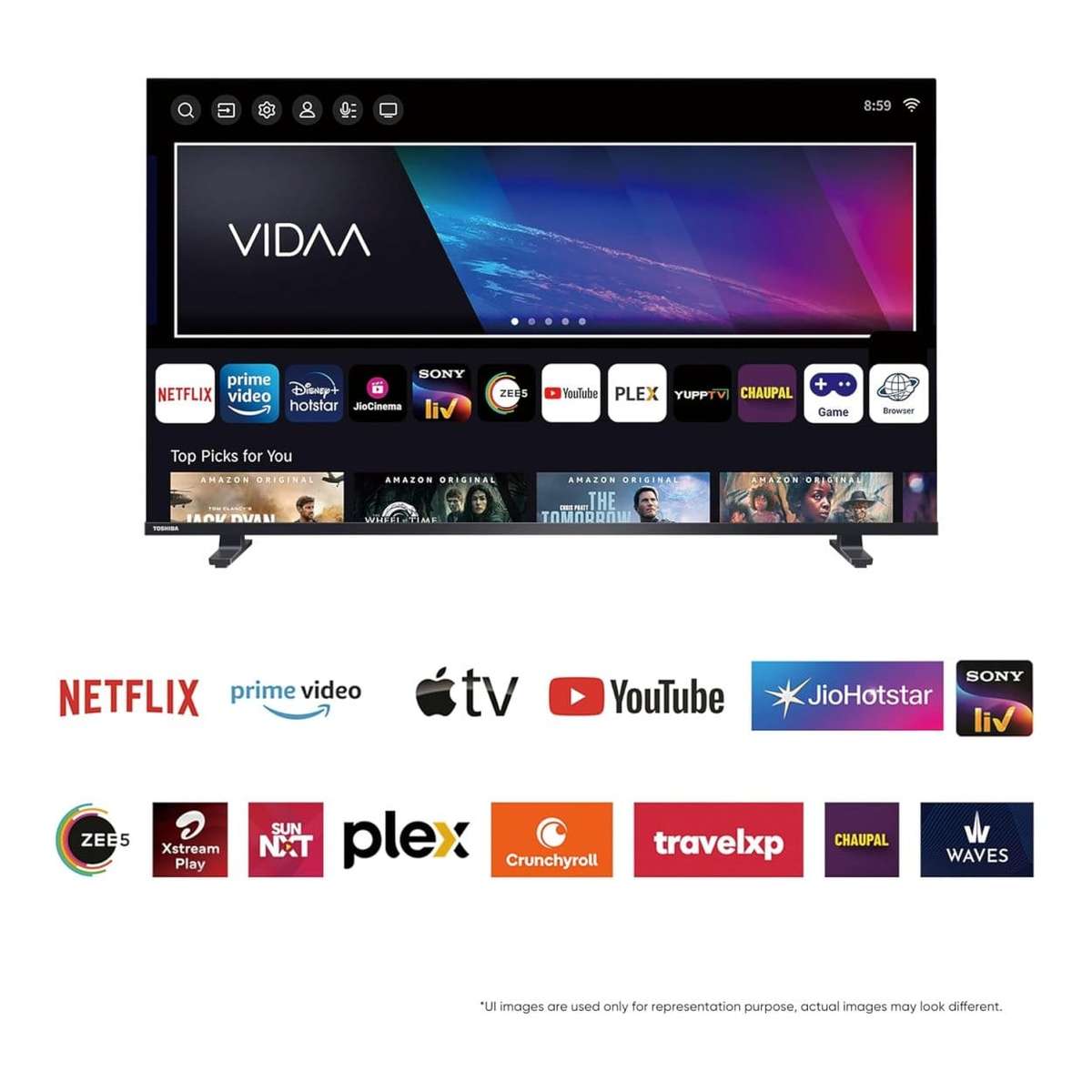 Toshiba 40V35RP 40-inch HD VIDAA Smart TV