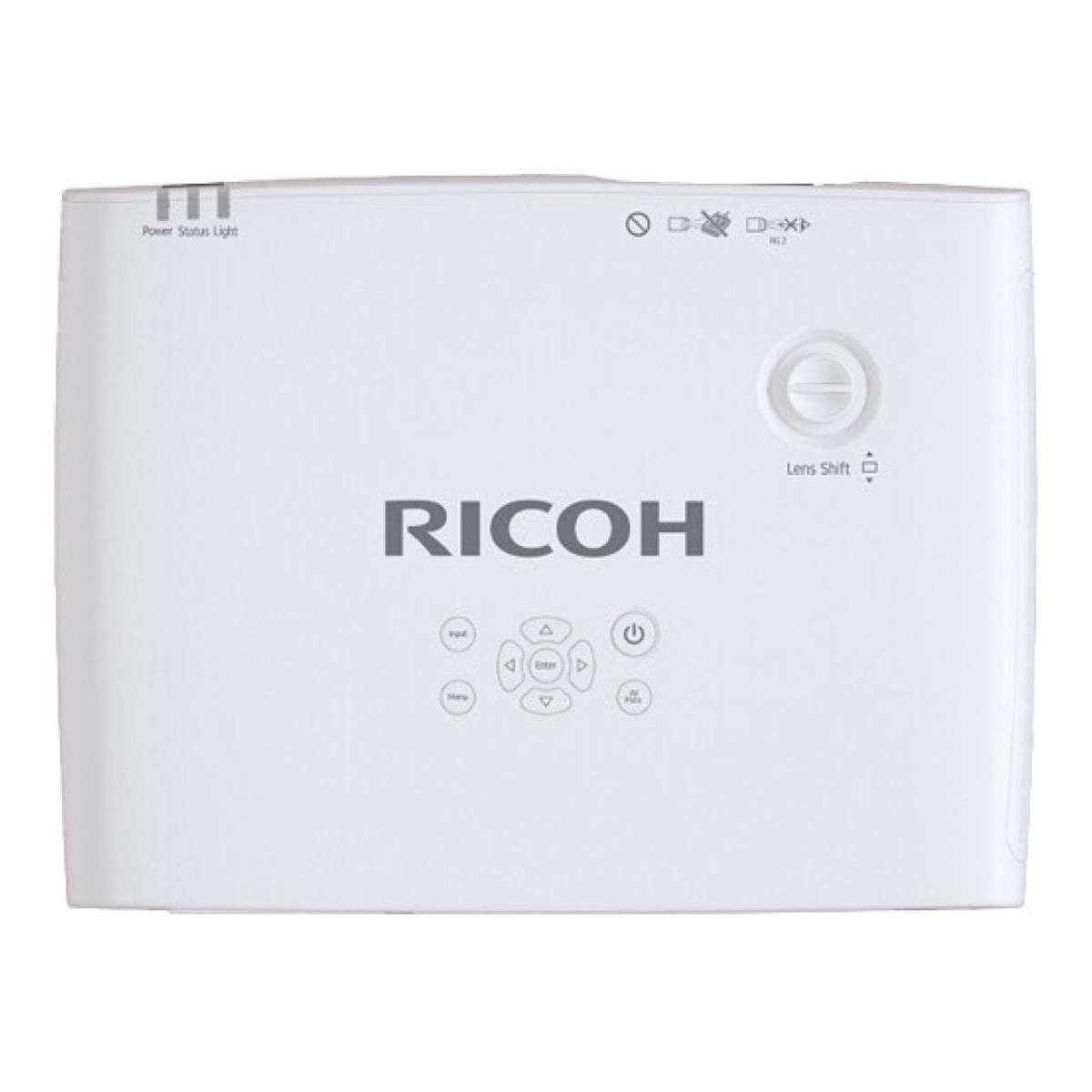 Ricoh PJ WUL5A50 5200 ANSI Lumens Short Throw Projector White 432675