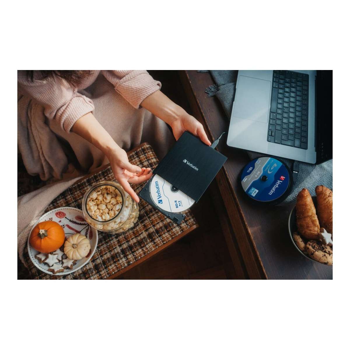 Verbatim 43615 Blank Blu-Ray Disc BD-RE 25GB 5-pack