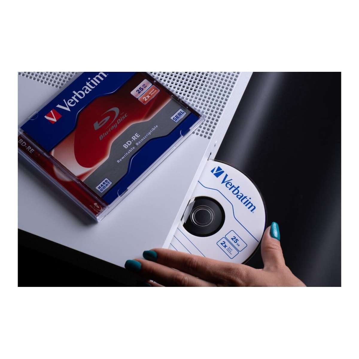Verbatim 43615 Blank Blu-Ray Disc BD-RE 25GB 5-pack
