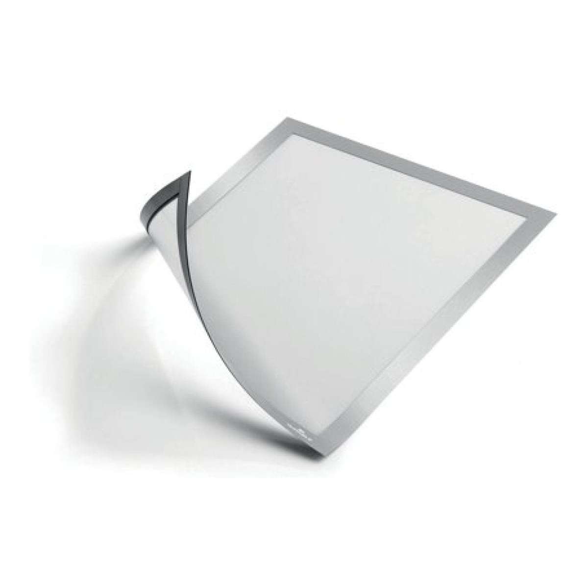 Durable DURAFRAME A4 Magnetic Document Signage Frame 5-pack Silver 486923