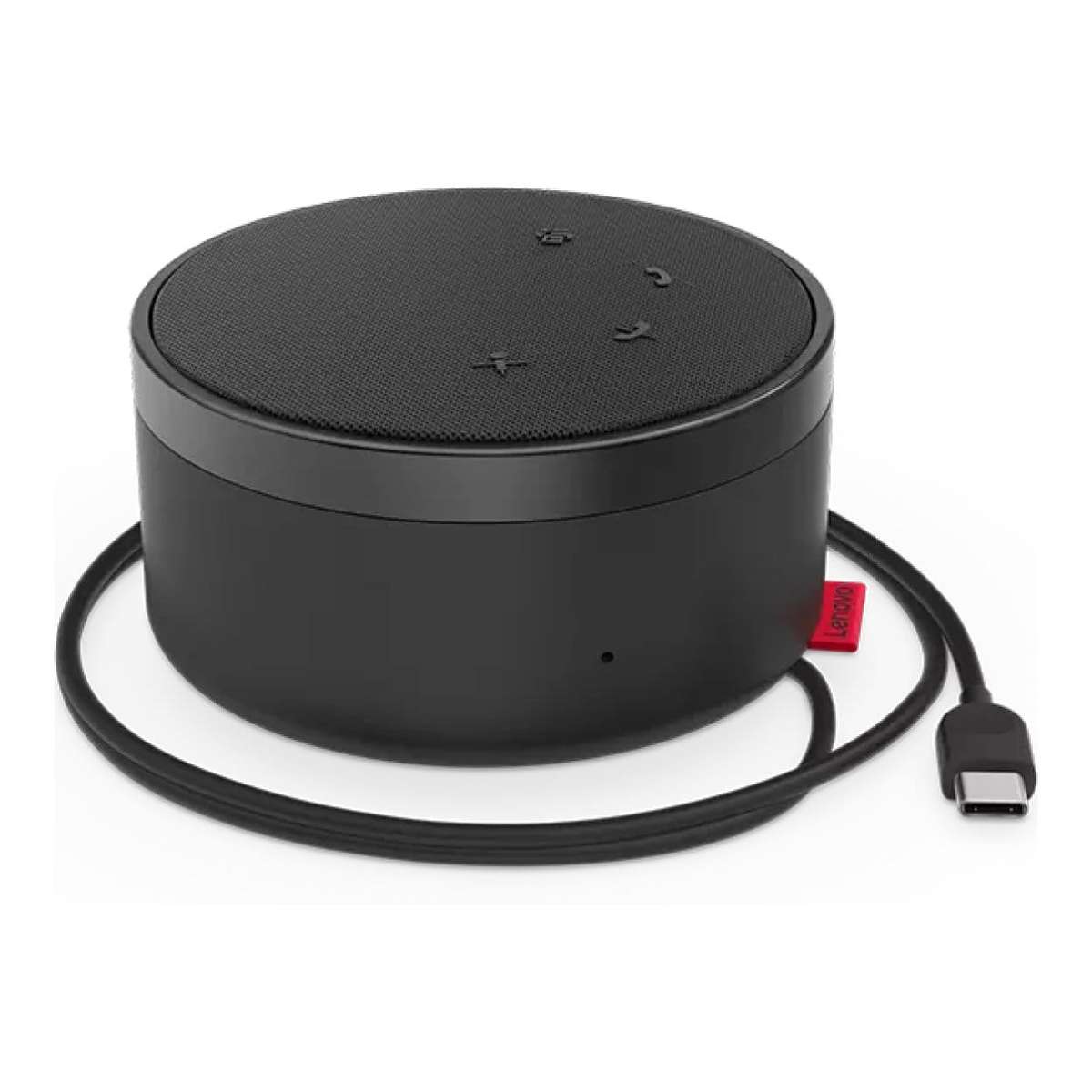 Lenovo Go Wired USB-C Speakerphone for PC Thunder Black 4XD1C82055