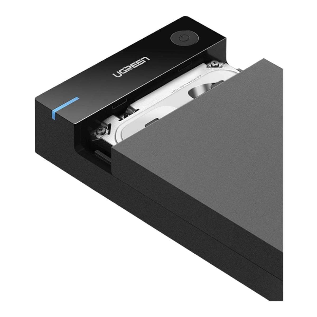 Ugreen 3.5-inch SATA Hard Drive USB 3.0 5Gbps Enclosure Black 50422