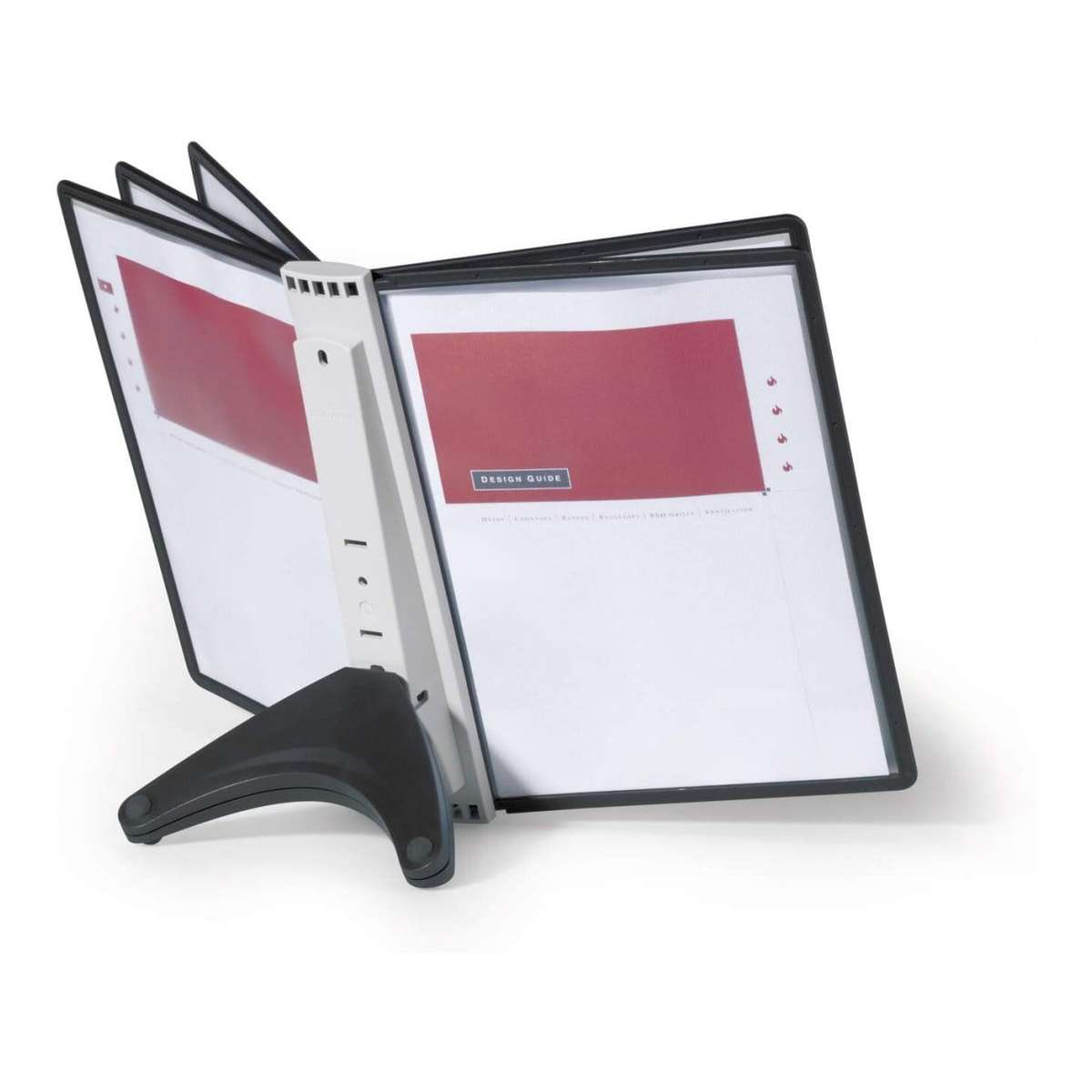 Durable SHERPA SOHO Table 5 Display Panel System Black 554001