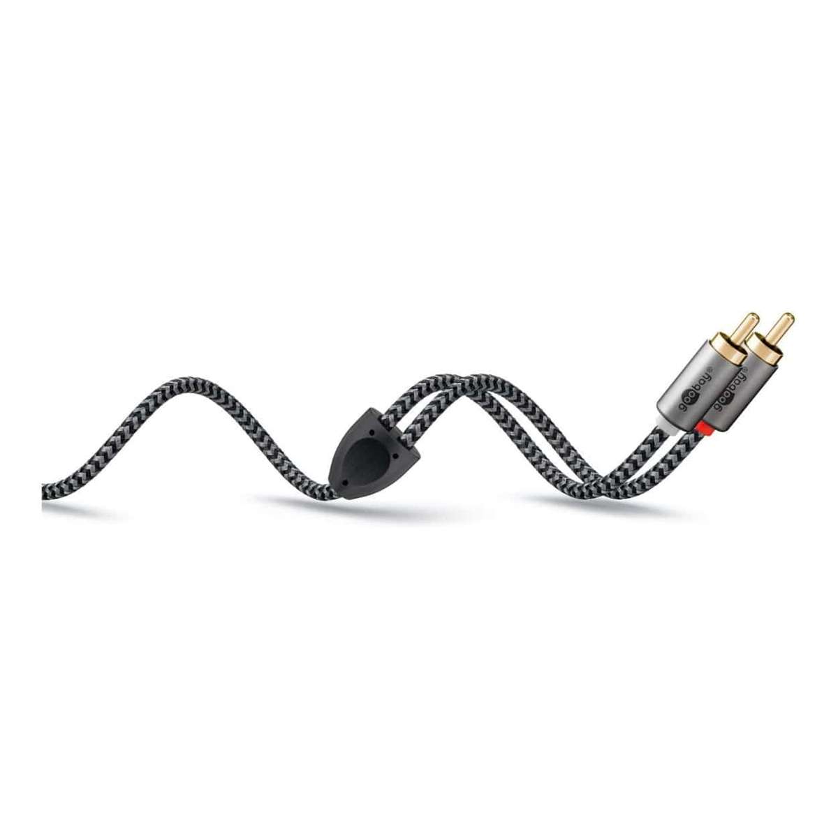 Goobay 2m 3.5mm Jack to RCA Audio Adapter Cable 65288