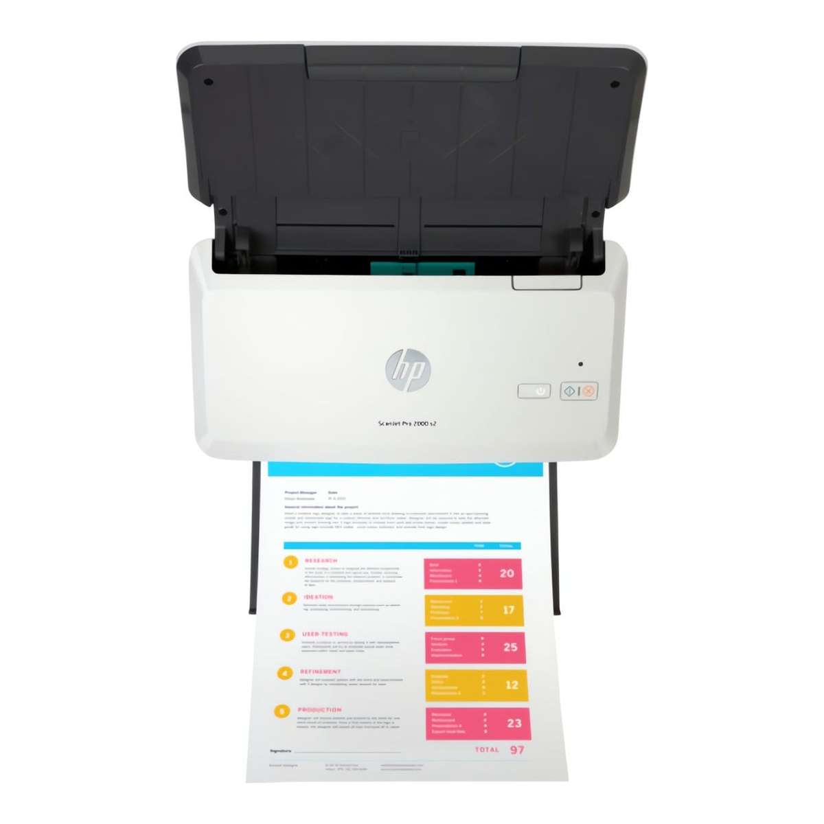 HP ScanJet Pro 2000 s2 Up to 35 ppm 600 x 600 dpi A4 Sheet-fed Scanner 6FW06A