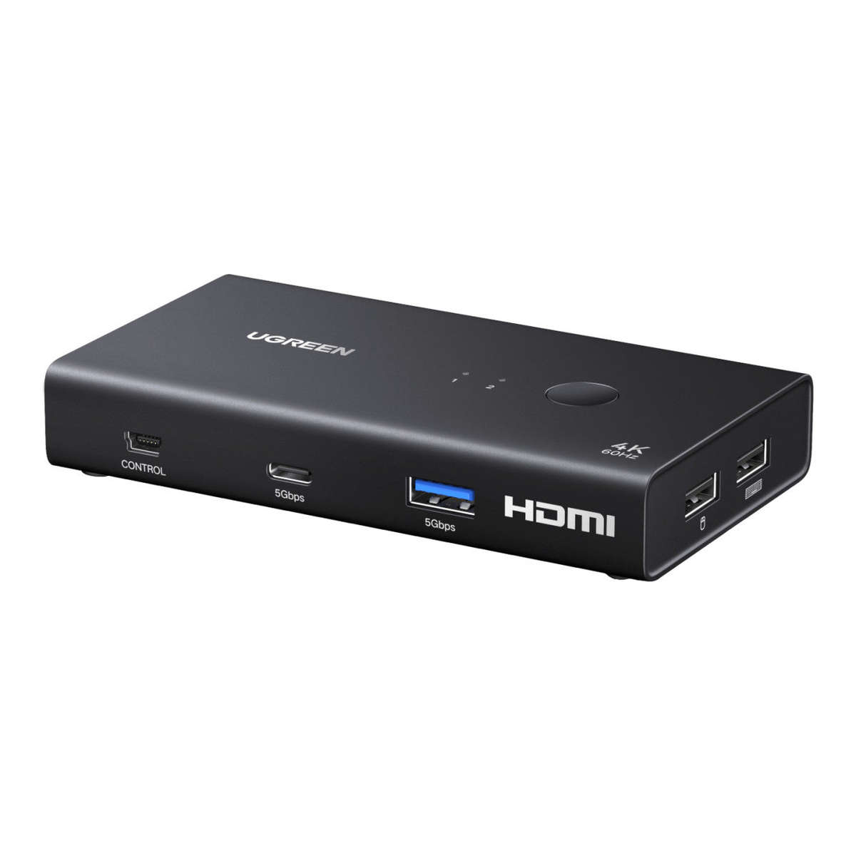 Ugreen 2-in - 1-out HDMI 2.0 KVM Switch 75246