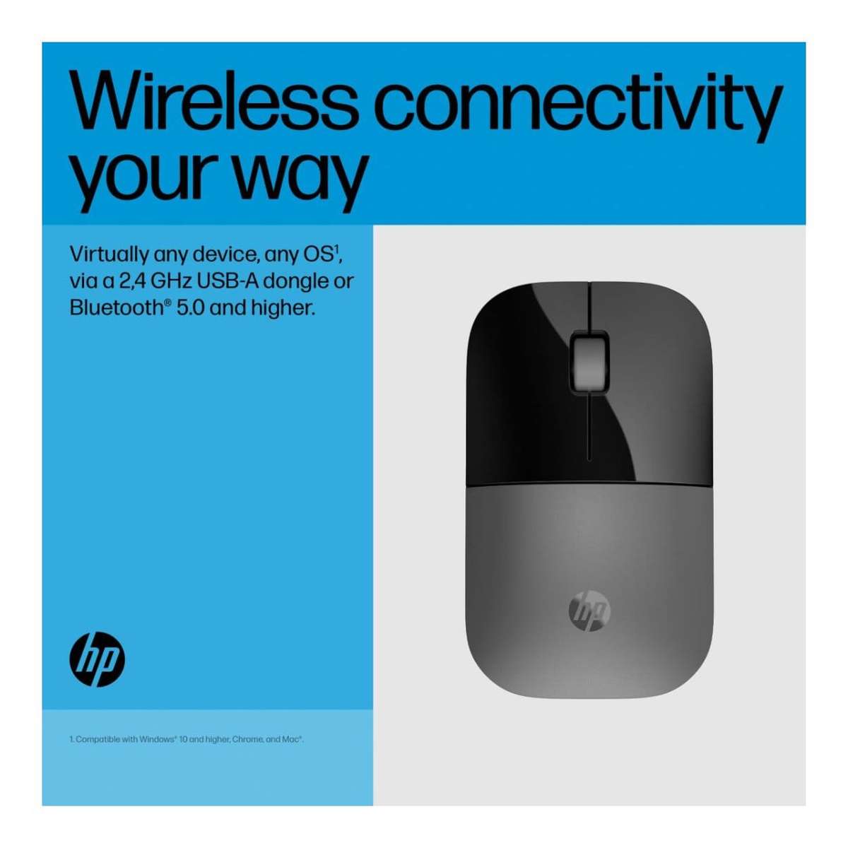 HP Z3700 Dual Silver Mouse 758A9AA