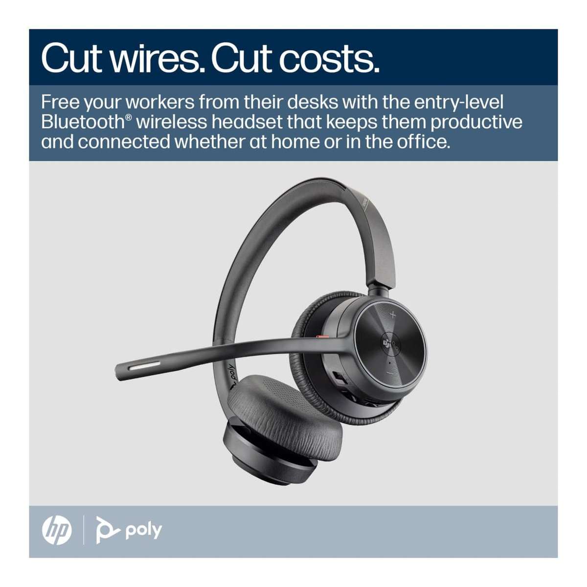 Poly Voyager 4320-M MS Teams Wireless Headset 77Z32AA