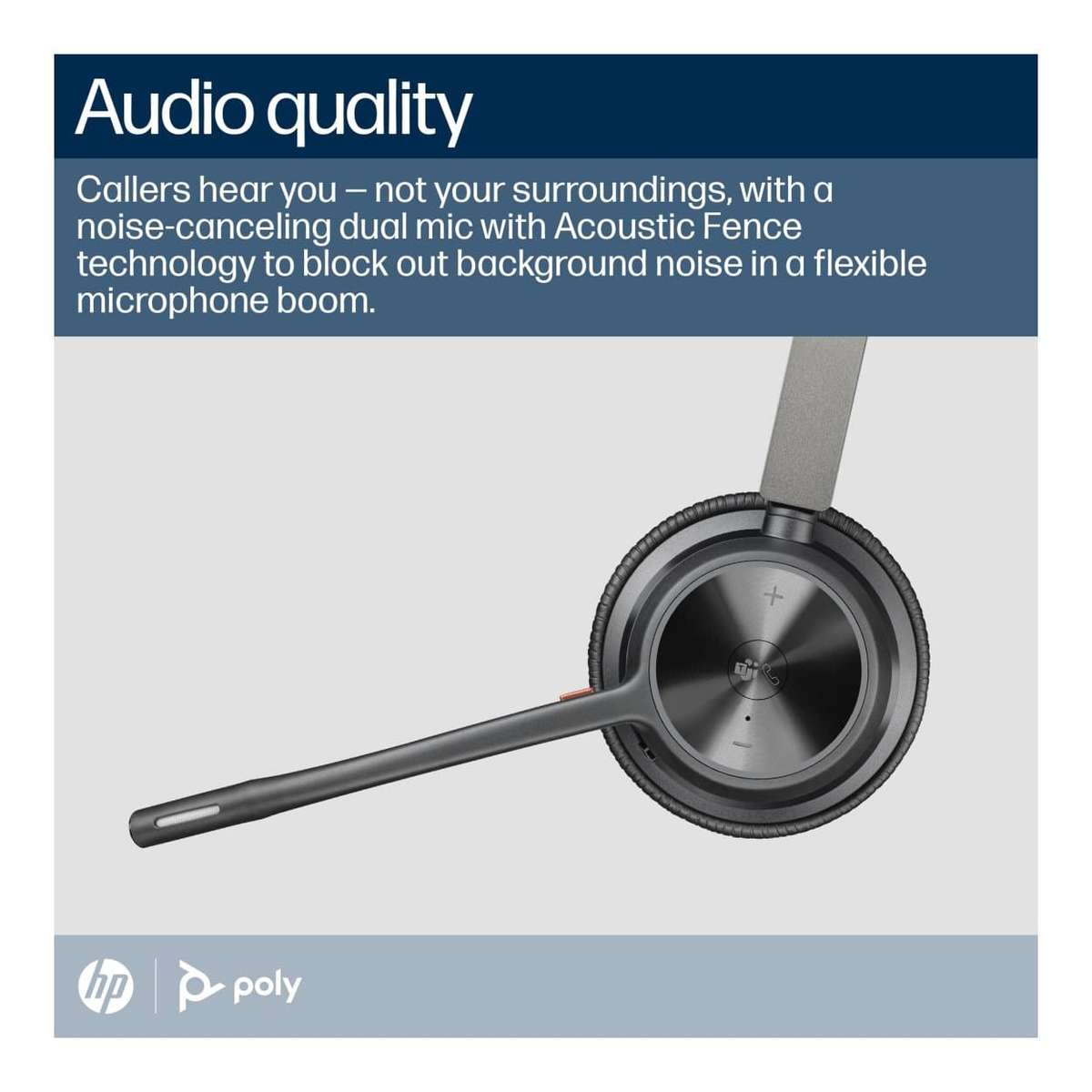 Poly Voyager 4320-M MS Teams Wireless Headset 77Z32AA