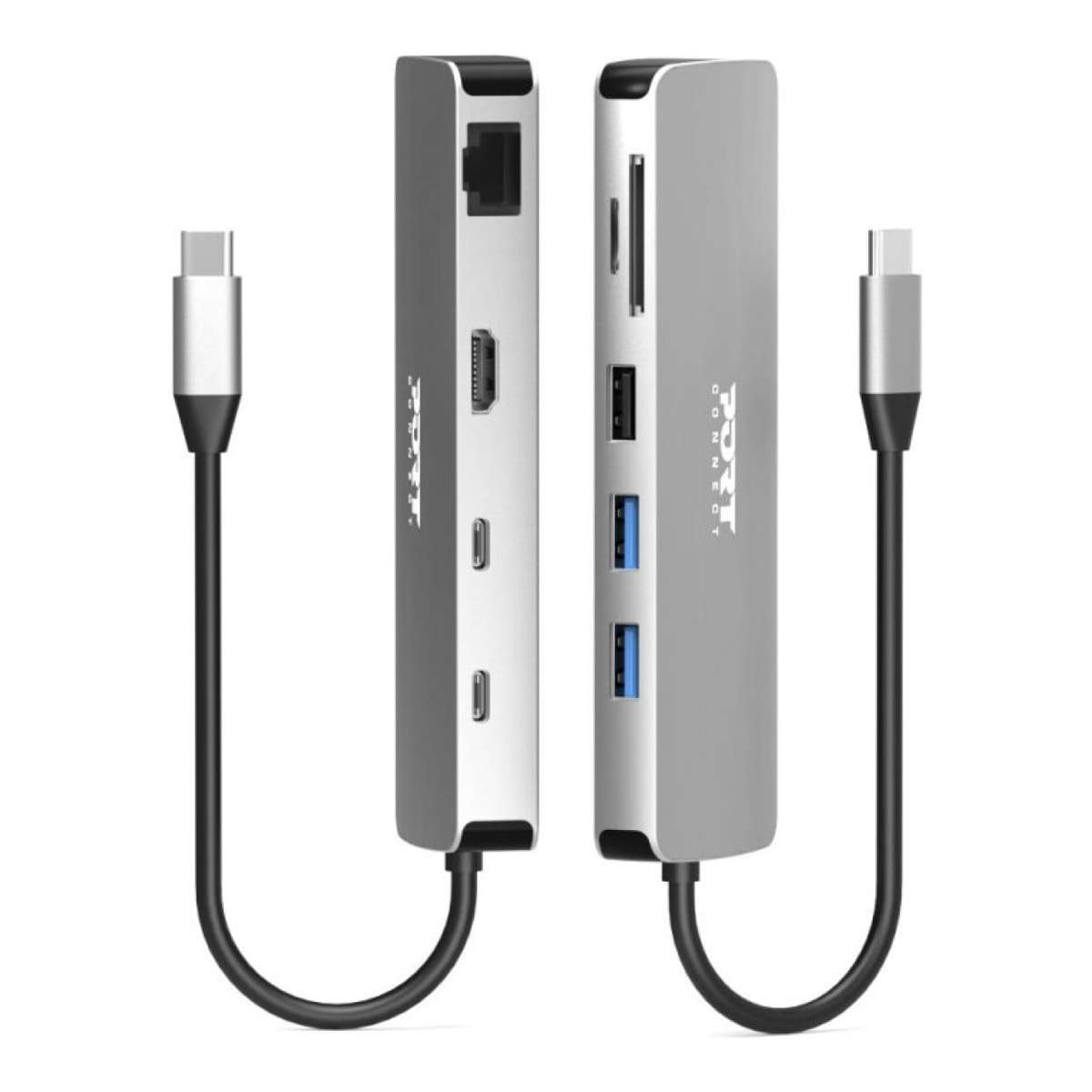 Port Designs 9-in-1 Type-C USB Hub 900164