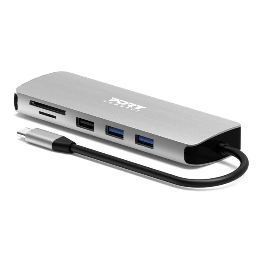 Port Designs 9-in-1 Type-C USB Hub 900164
