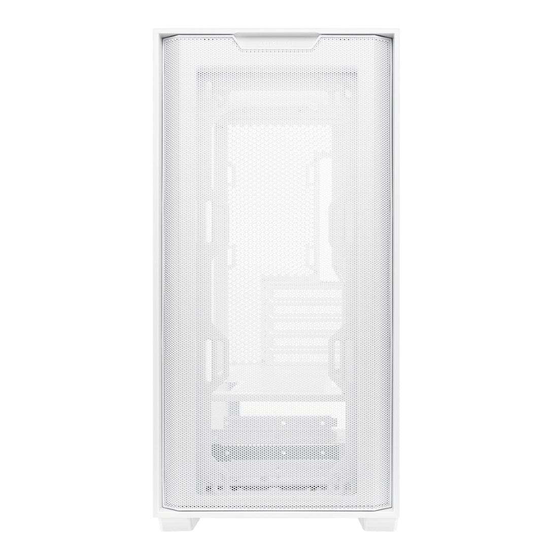 Asus Prime A21 Tempered Glass Mid-Tower Micro-ATX White PC Case 90DC00H3-B09000