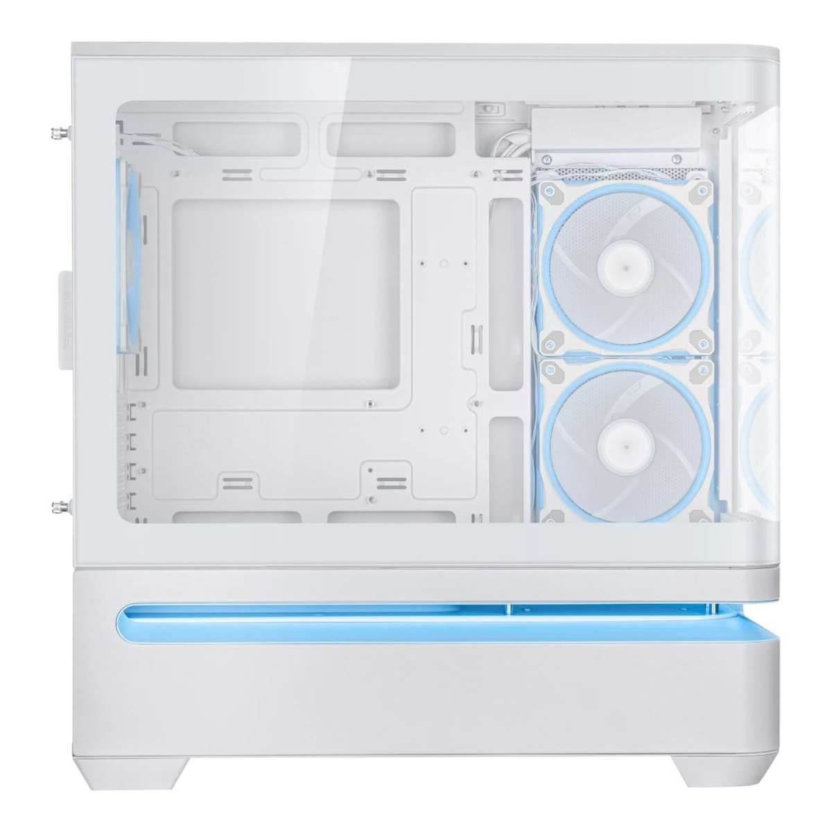 ASUS Prime AP202 ARGB Micro-ATX Gaming PC Case White 90DC00P3-B19000