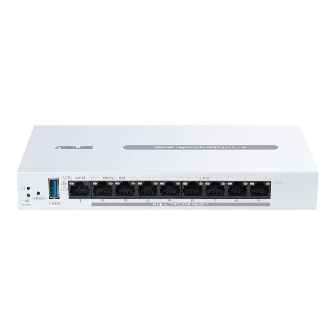 ASUS ExpertWiFi EBG19P VPN Wired Router - Gigabit Ethernet 90IG08C0-MO3B00