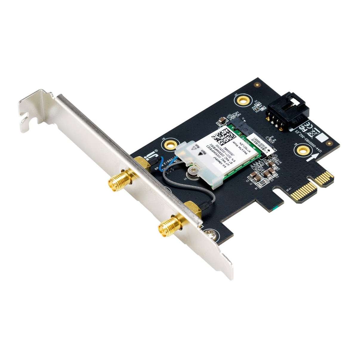 ASUS PCE-BE6500 WLAN Bluetooth 2882Mbit/s WiFi 7 PCIe Network Card 90IG09G0-MO0B00