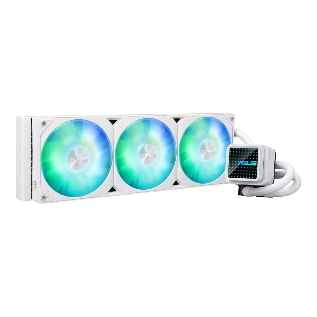 ASUS Prime LC 360 ARGB AIO CPU Liquid Cooler White Edition 90RC0102-B0EAY0