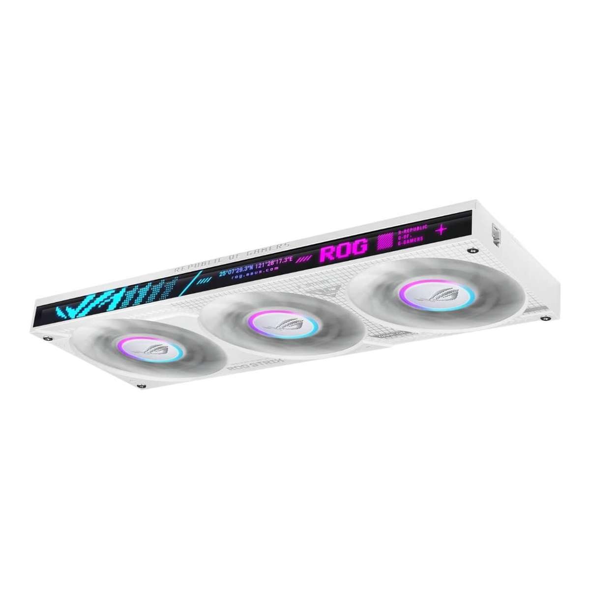 ASUS ROG Strix LC IV 360mm ARGB LCD Liquid CPU Cooler White 90RC01M2-B0EAY0