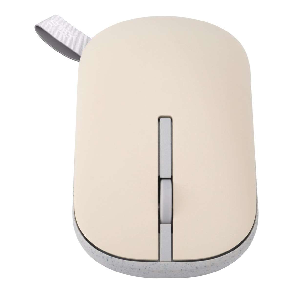 ASUS Marshmallow MD100 Wireless Ambidextrous Mouse - Beige 90XB07A0-BMU0A0